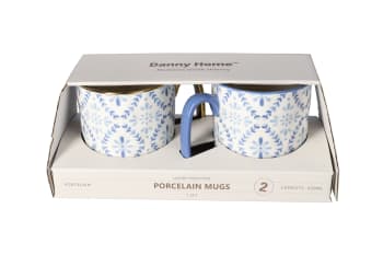Porcelain Coffee Mug Set 2pcs 310ml  - default