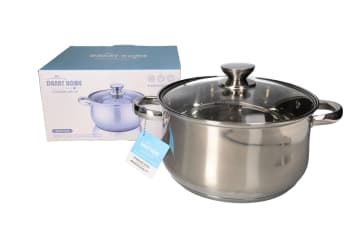 Casserole Pot &amp; Glass Lid 6.1 L