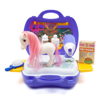 Grooming Pet Suitcase Kit 16Pcs