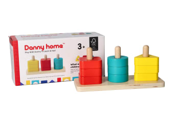 Wooden Color Stacking Toy  - default