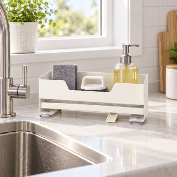 White Sink Tidy Organizer 23cm