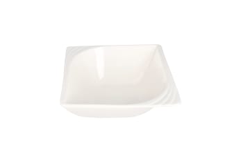 White Decorated Serving Bowl 14cm  - default