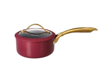 Maroon 1.4L Non-Stick Saucepan 16cm