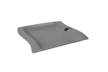 Curved Lined Side Plate 20cm - default