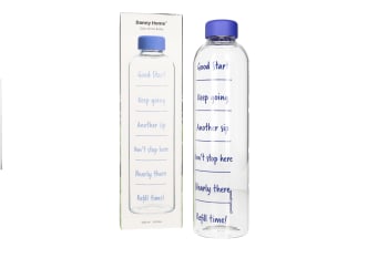 Borosilicate Glass Water Bottle 1000ml