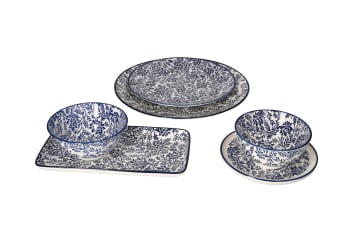 Floral Design Serving Platter 23.1cm - default