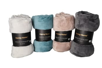 Super Soft Plush Throw Blanket 200cm