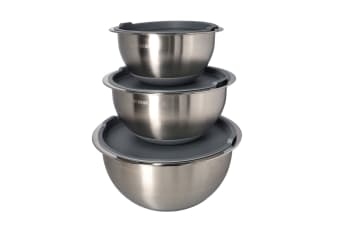 Stainless Steel Mixing Bowls Set 3PCS - default
