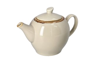 Ceramic Beige Tea Pot 1.2L