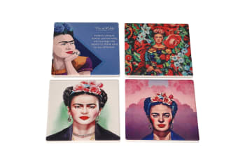 Absorbent Coasters Set 4pcs 9.9cm - default