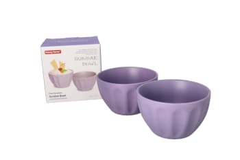 Porcelain Sundae Bowls Set 2pcs