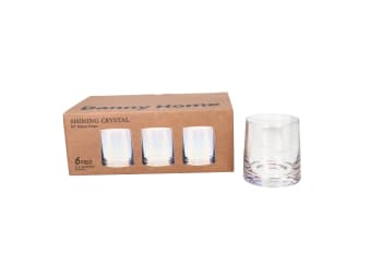  Rocks Tumbler Glasses 6pcs 8.4cm - default