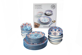 Bohemian Design Dinner Set 24pcs - default