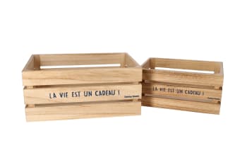 Vegetable Box Holder Set 2pcs