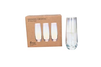  Tall Tumbler Glasses Set 6pcs 15.8cm