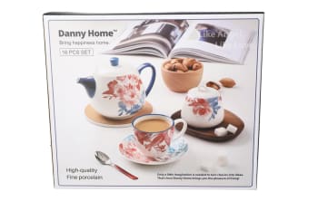 Porcelain Tea Set 16pcs  - default