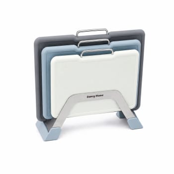 Cutting Board Set with Stand 4pcs 
