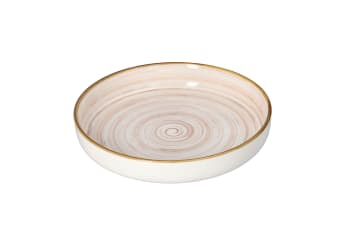 Marble Swirl Deep Plate 20.3cm 