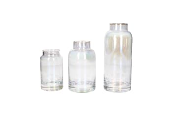 Glass Plant Vase 14.2cm  - default