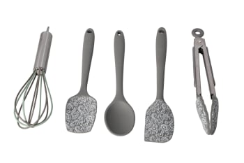 Silicone Mini Utensil Set 5pcs - default