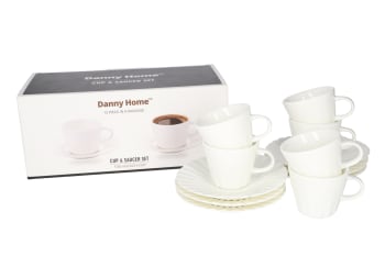 Espresso Cup &amp; Saucer 12pcs 100ml  - default
