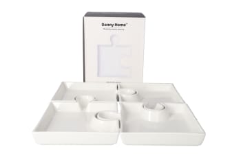 Porcelain Serving Tray 4pcs 29.7cm - default