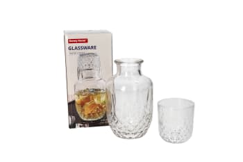 Whiskey Carafe And Glass Set 600ml.