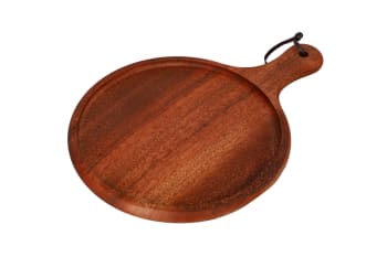 Wooden Circular Pizza Board 39.8cm