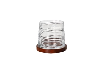 Whisky Glass with Coaster 320ml - default