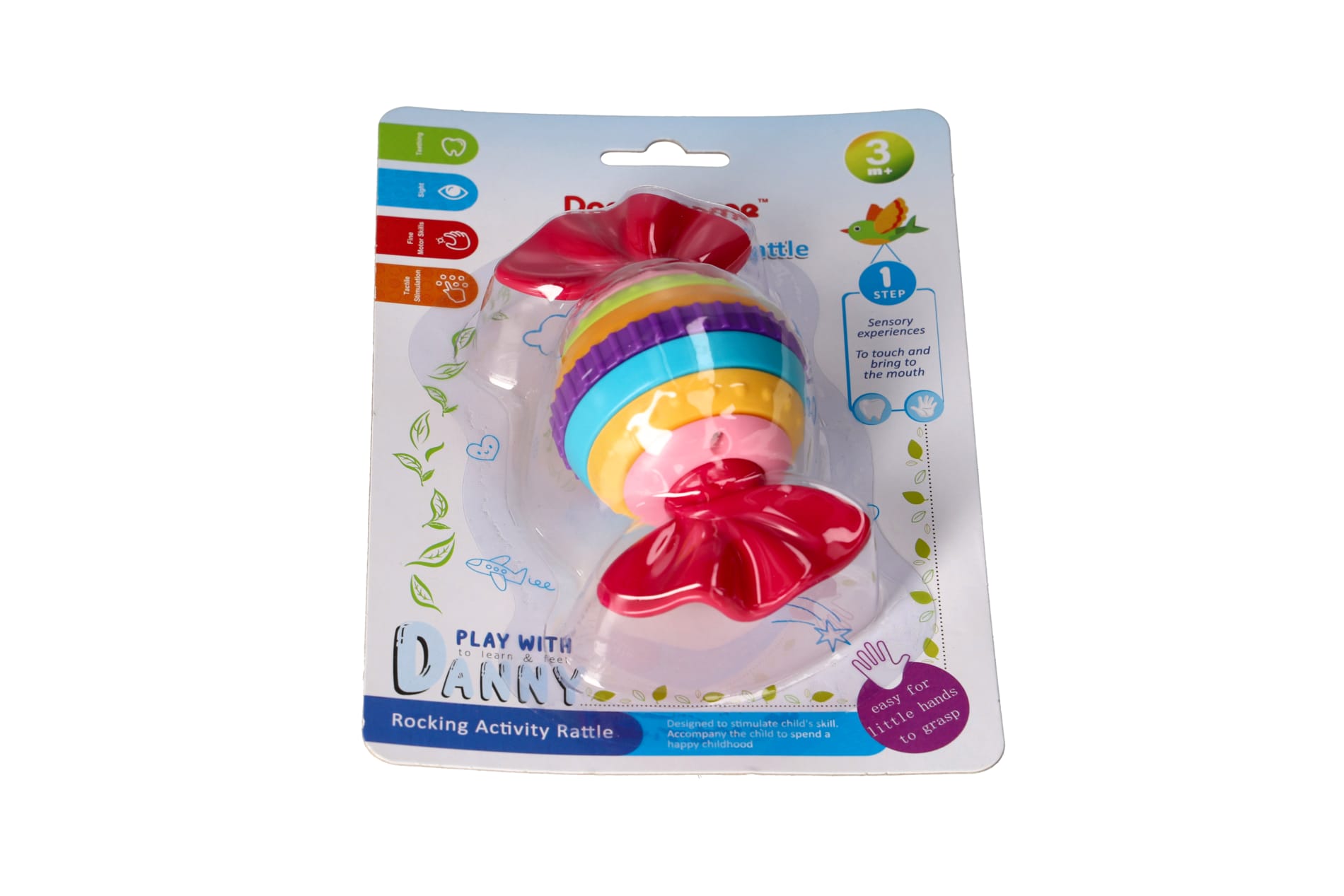 Rocking Rattle Sweet Rocking Rattle Toy 12cm | Danny Home