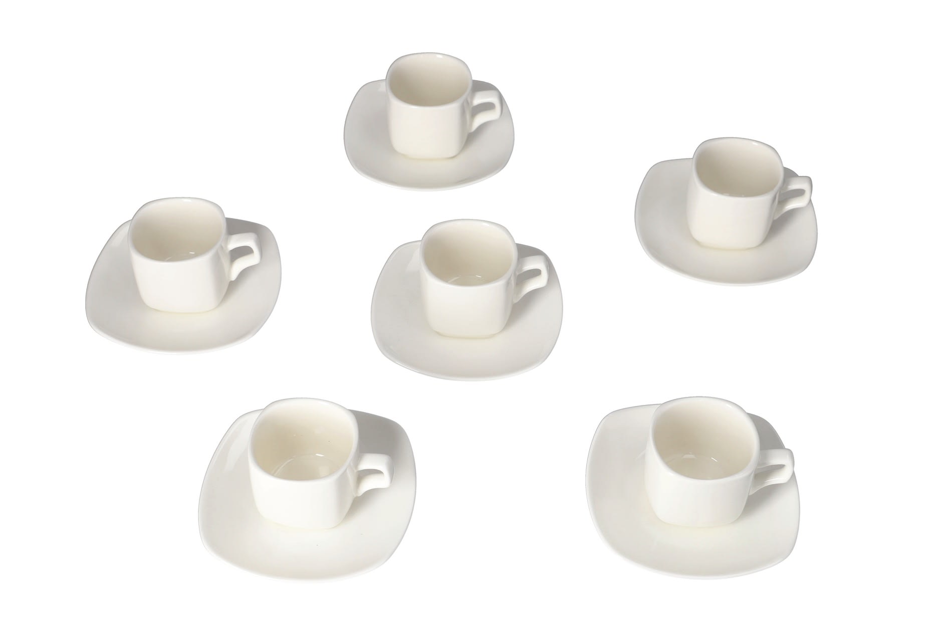 Espresso Cups & Saucers 12pcs 80ml | Danny Home