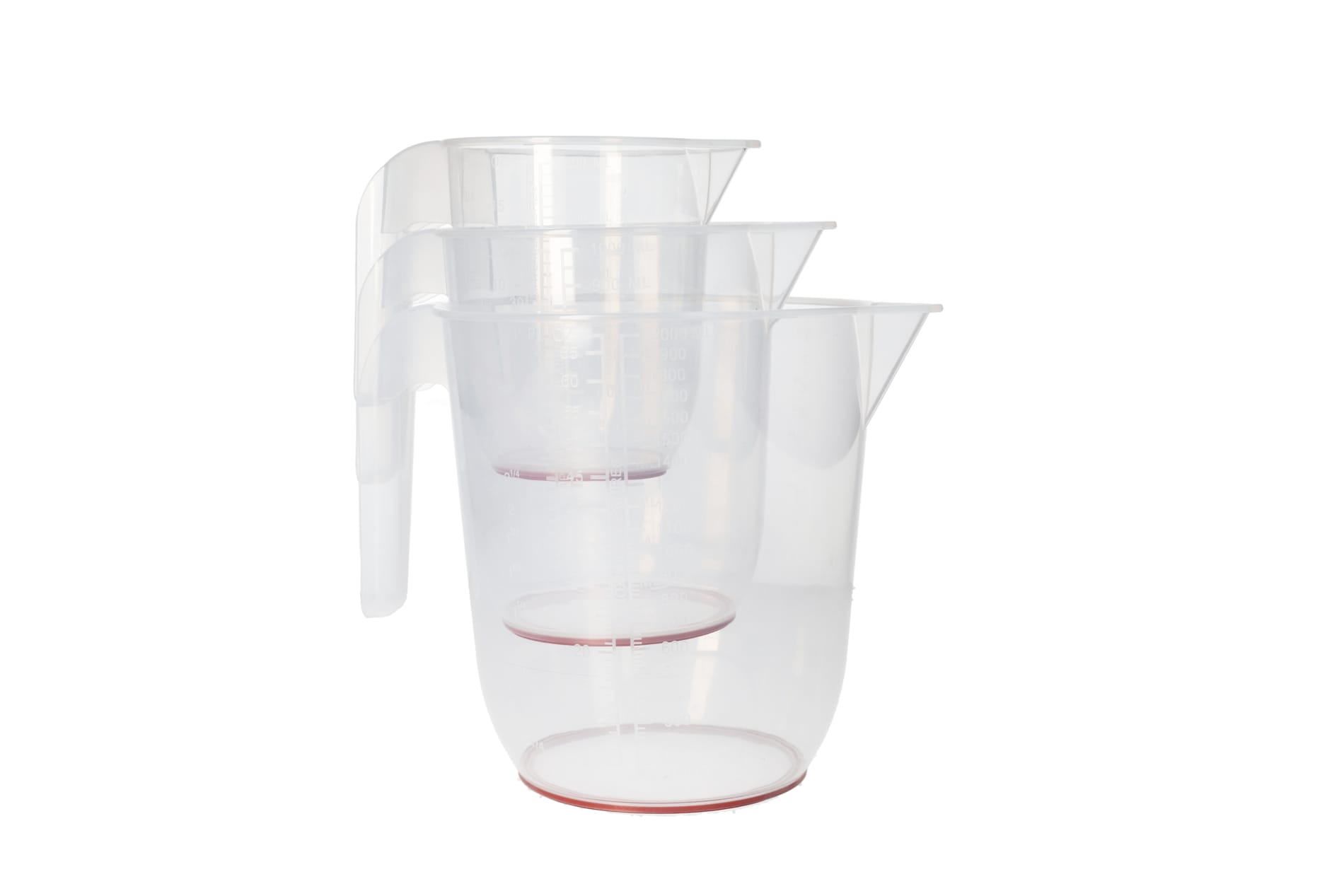 3-Piece Measuring Jugs 500/1000/2000ml | Danny Home