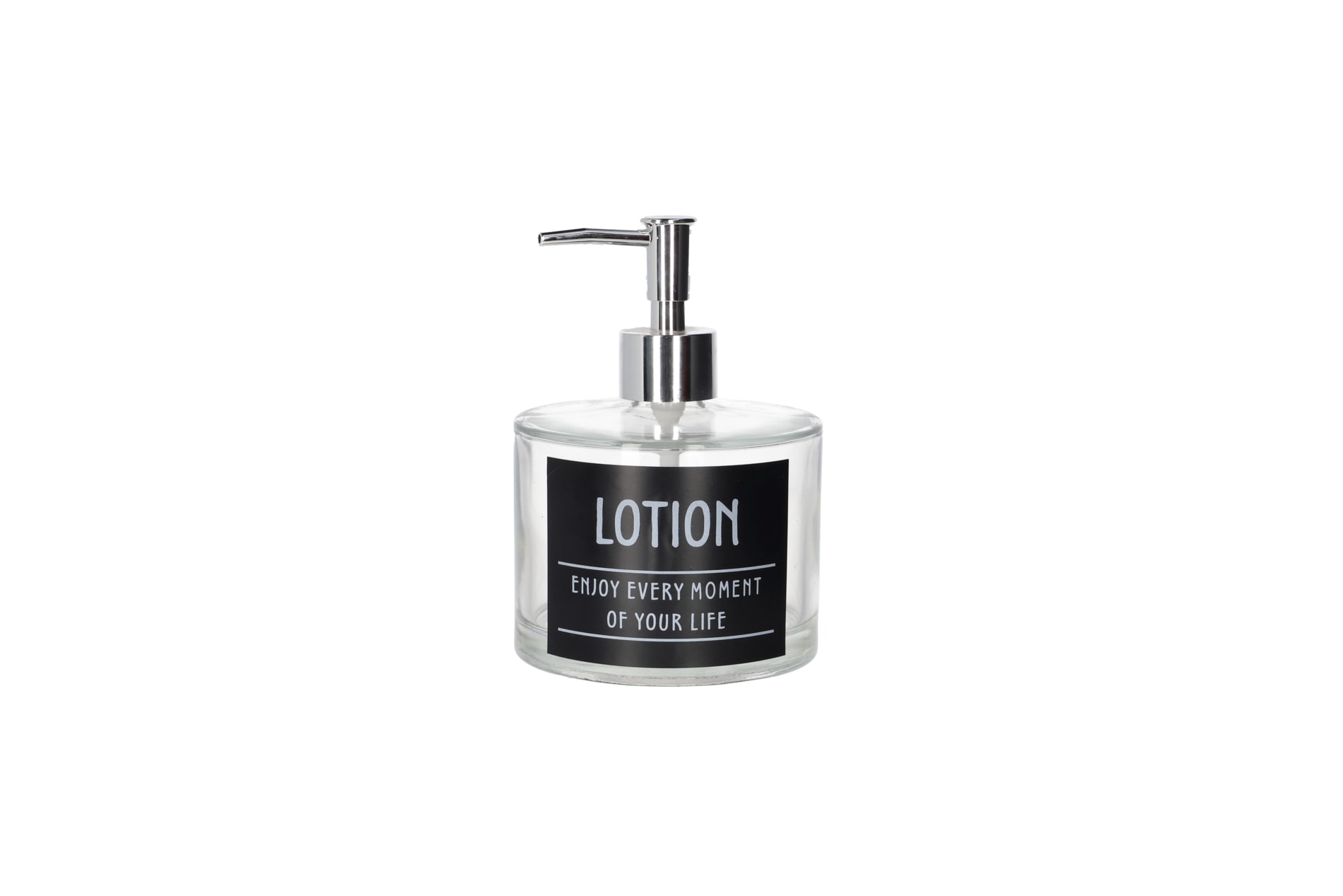 Glass Lotion Bottle Holder 14.8cm | Danny Home