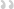 guillemet