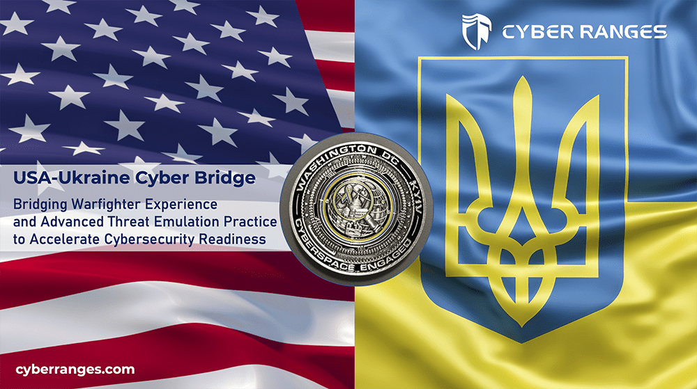 USA-Ukraine Cyber Bridge banner