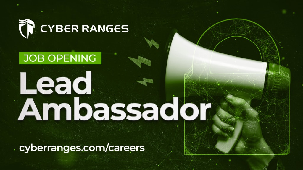 CYBER RANGES Lead Ambassador Lead Ambassador
