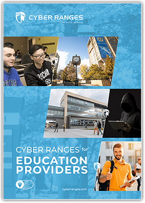 CYBER RANGES For Academia and Training Providers Education Providers - Academia Solutions - CYBER_RANGES White Paper Cover