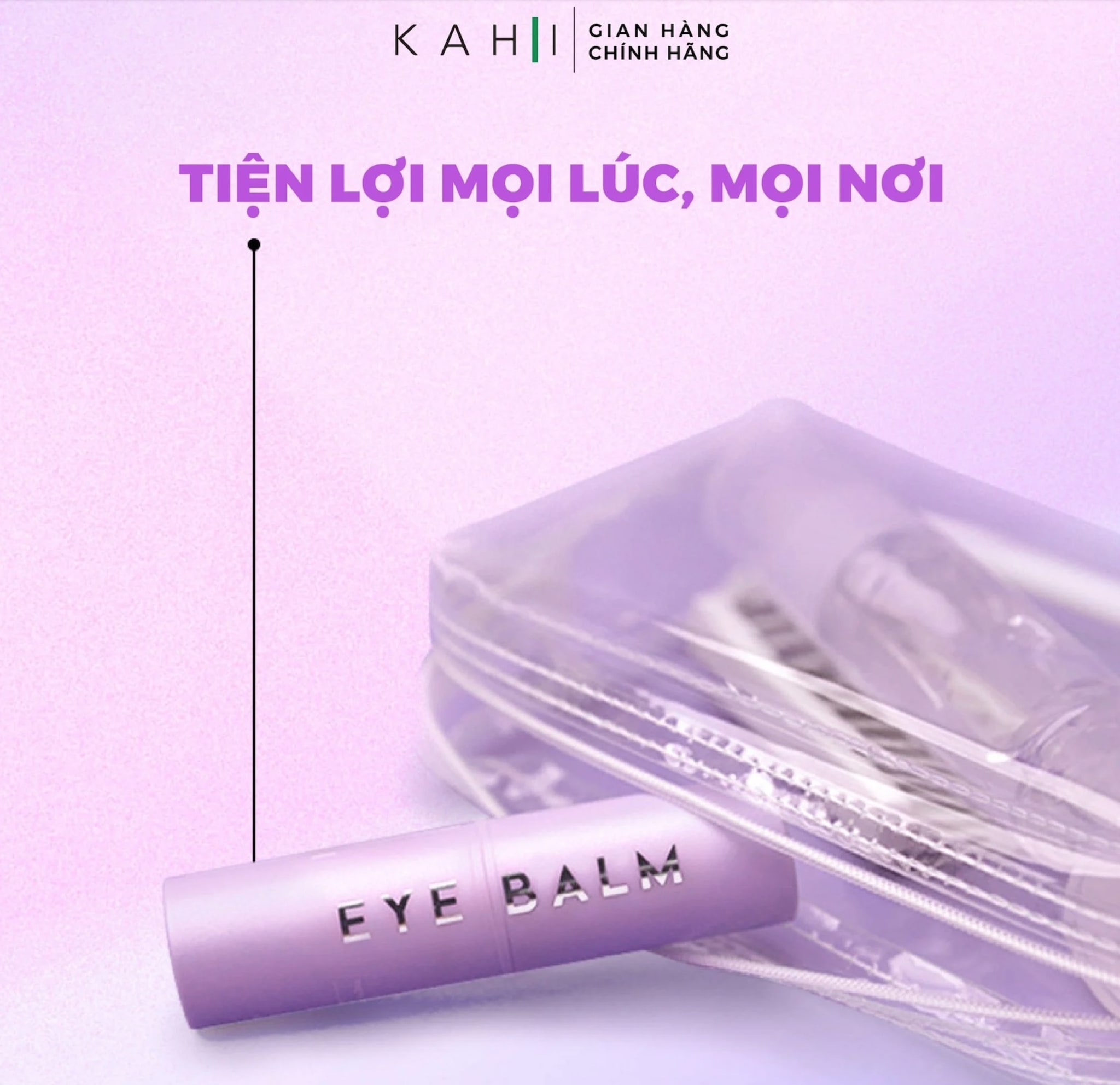 KAHI EYE BALM- Sáp dưỡng cải thiện quầng thâm, tăng cường đàn hồi vùng da mắt 9g - Product image