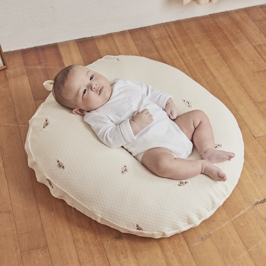 Gối chống trào ngược Rototo bebe Airmesh gỗ sồi - Product image