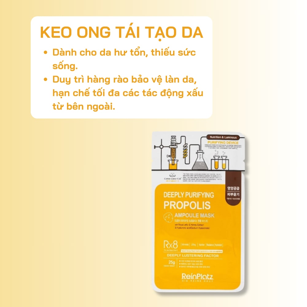 Mặt Nạ Dưỡng Da Reinplatz Hàn Quốc 25G - Product image