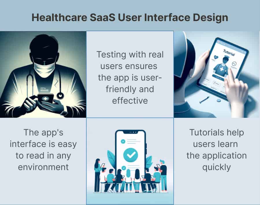 Principles of UX/UI Design for Healthcare SaaS