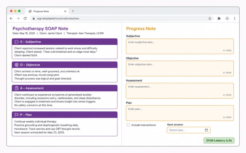 Browser Note Setup