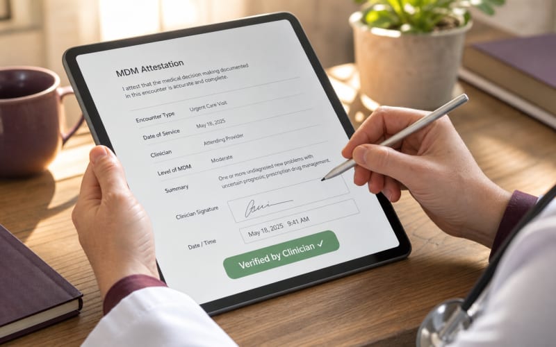 Clinician Authored Record