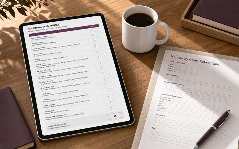 AI Scribe for Neurology & Stroke Centers