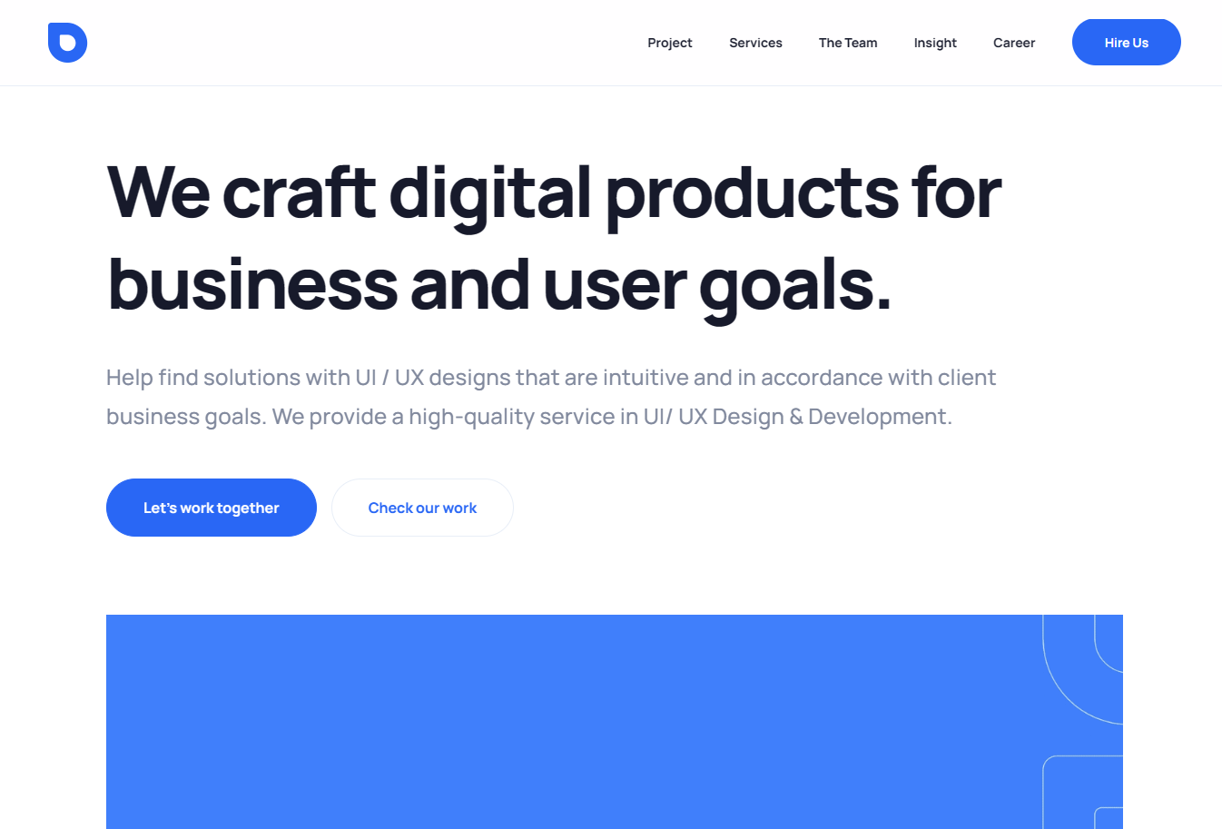 Dipa Agency Landing Page - Project - Naufaldi Rafif Satriya