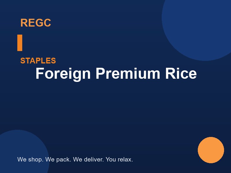 Foreign Premium Rice (Congo Plate)