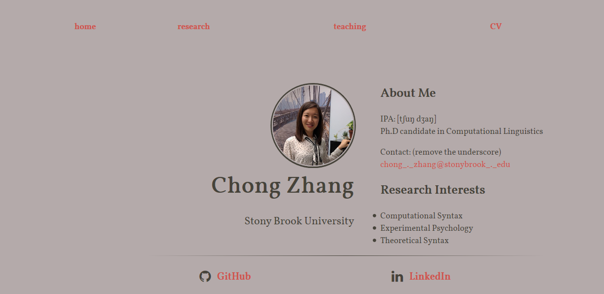 Personal website building for dummies - Lei Liu