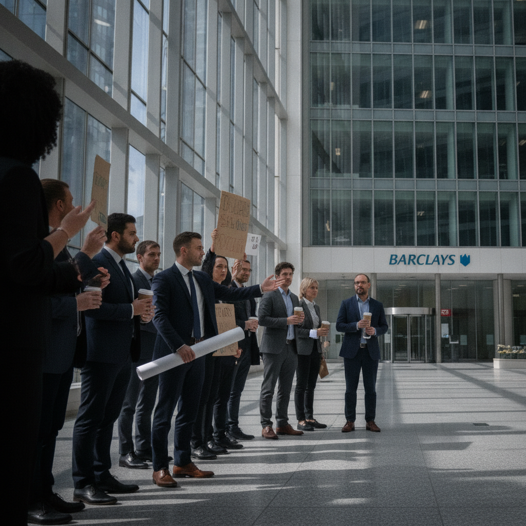Barclays workers ask for more money to return to the office