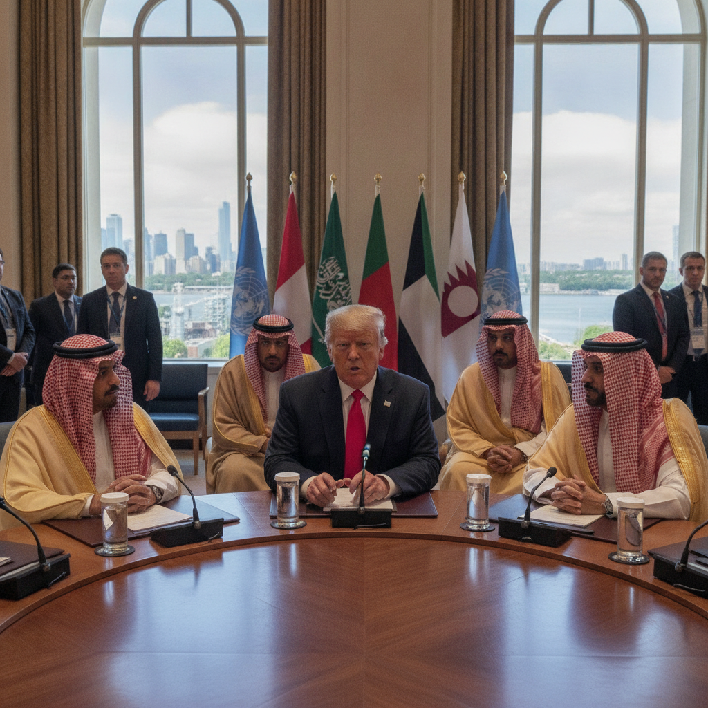 Trump faces Gulf pressure for diplomacy as world leaders gather in New York