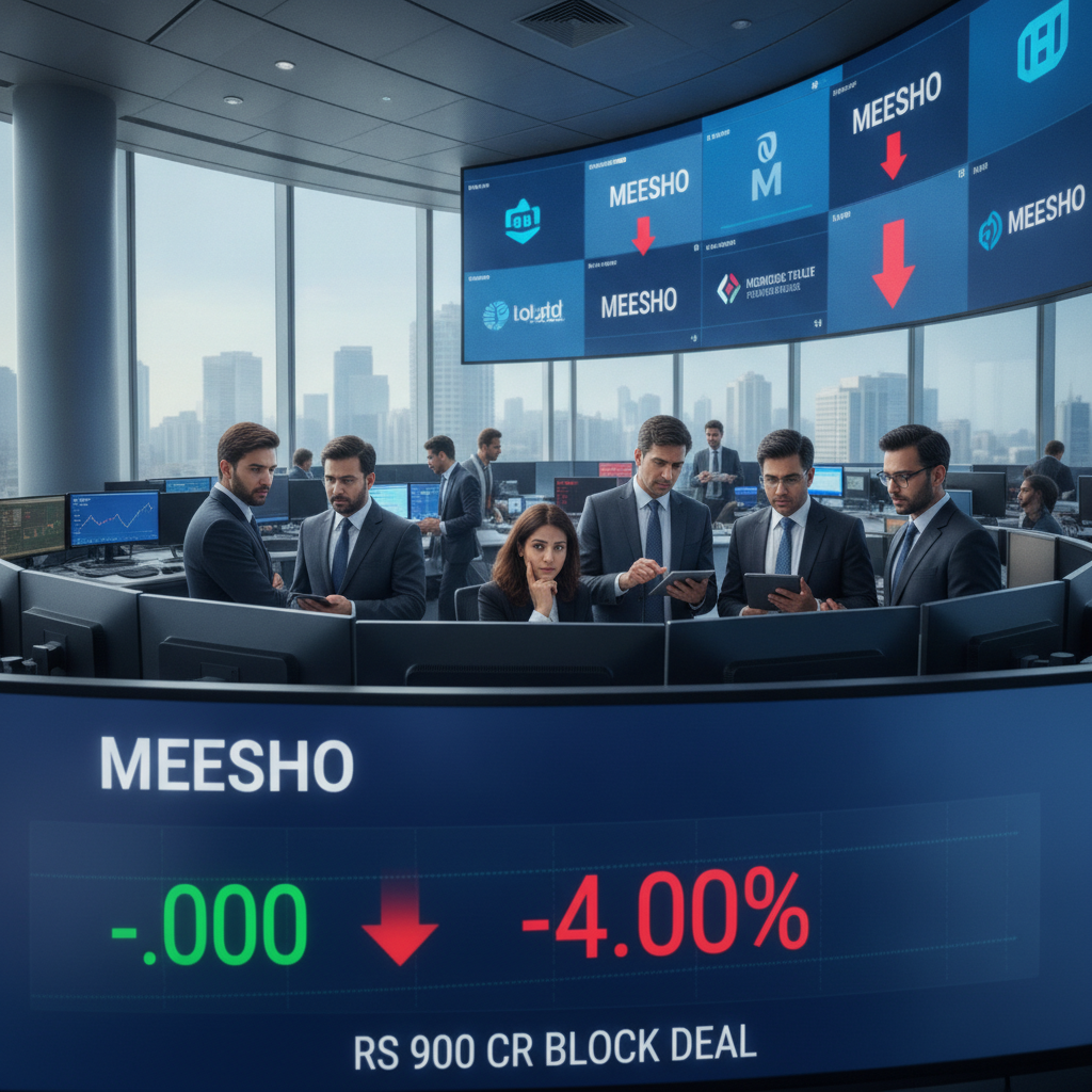 Meesho shares drop 4% after block deal worth Rs 900 crore. Should you buy the dip?